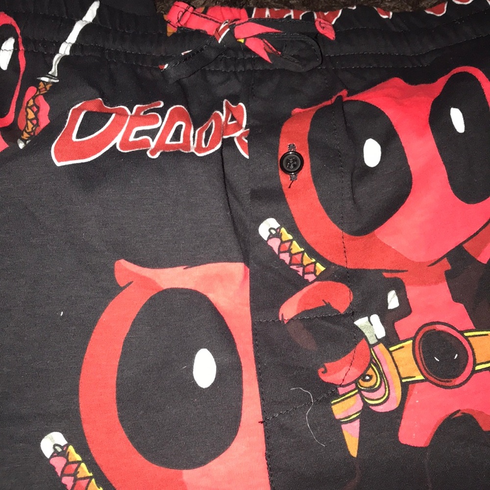 New Marvel Deadpool pajama pants - Picture 6 of 7